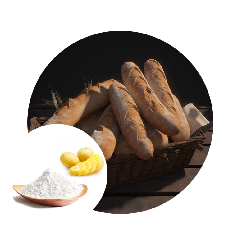 E1412 Distarch Phosphate Modified Potato Starch For Bread