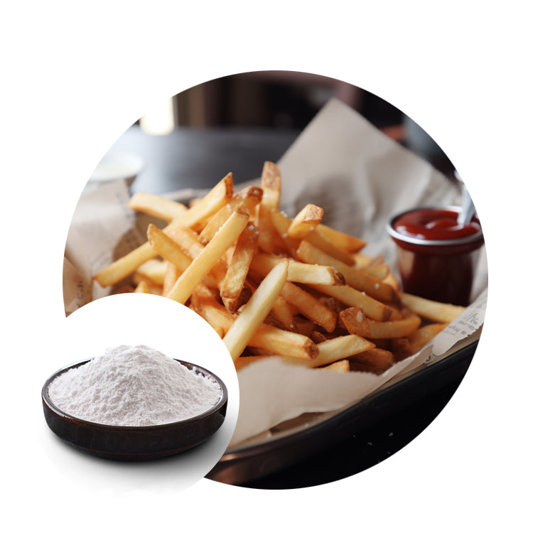 E1412 Distarch phosphate modified waxy corn starch for fries