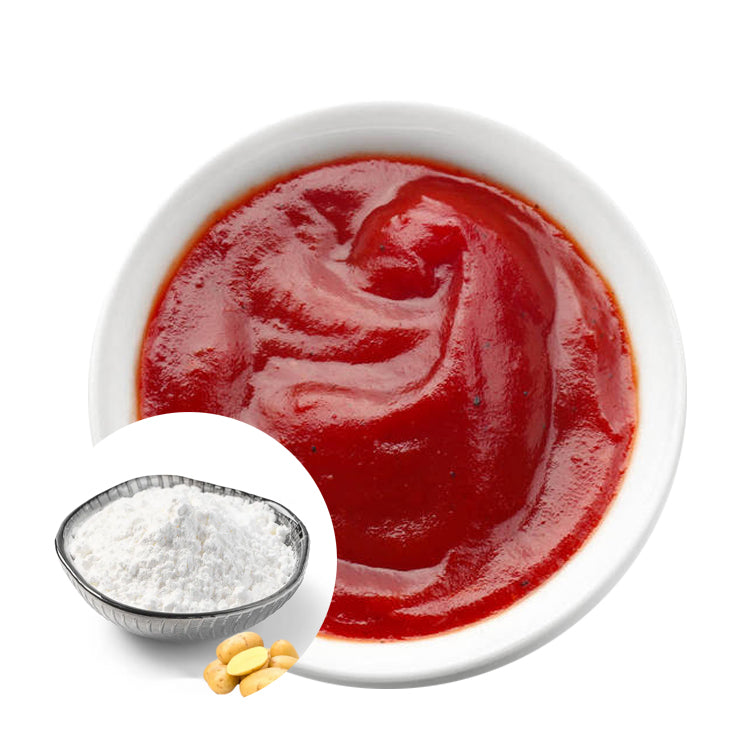 E1412 Distarch Phosphate Modified Potato Starch For Ketchup