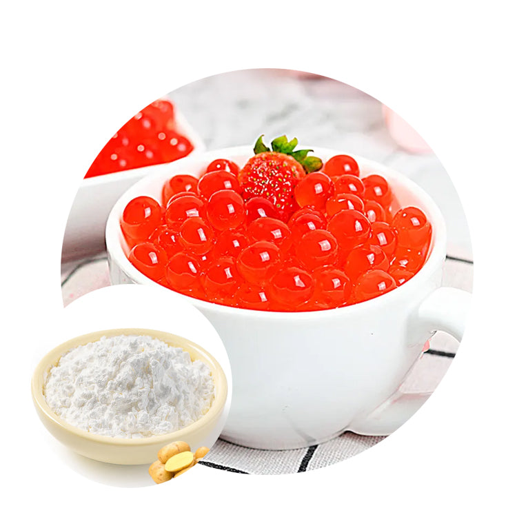 Potato modified starch for jam, high transparency, high viscosity and refreshing taste