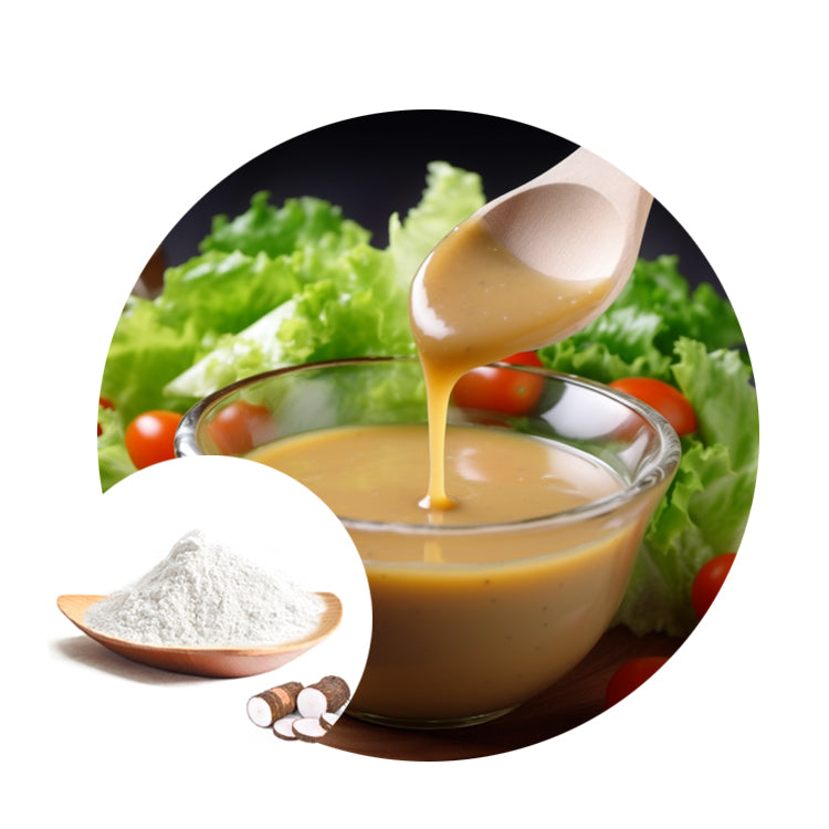 E1401 Acid Treated Starach Modified Cassava Starch For Salad Dressing