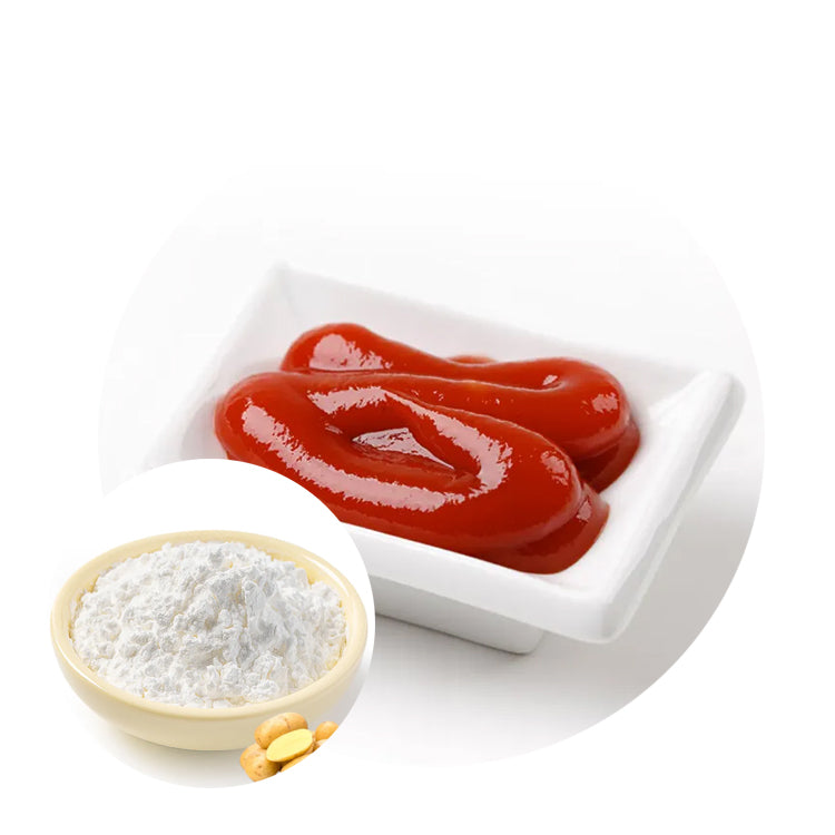 E1412 Distarch Phosphate Modified Potato Starch For Ketchup