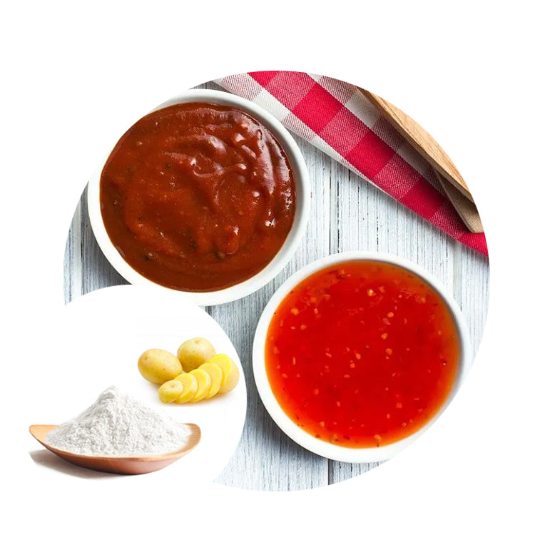 Wholesale Competitive Price Modified Potato Starch Ingredients for Barbecue Sauce
