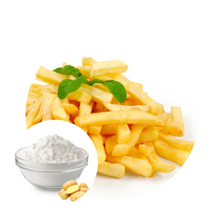 Potato modified starch for jam, high transparency, high viscosity and refreshing taste