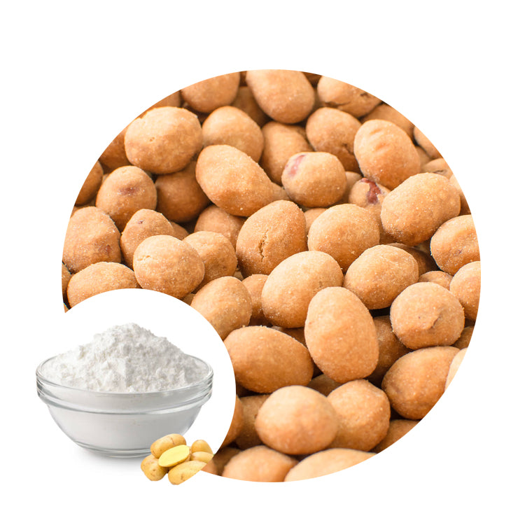 Supply potato modified starch for coated peanuts