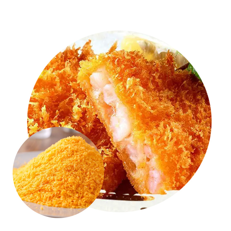 White bread crumbs crispy fried chicken breading mix