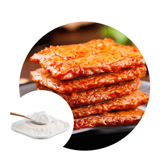 Distarch phosphate is used in the production of dried tofu, vegetarian meat, and thousand-sheet tofu