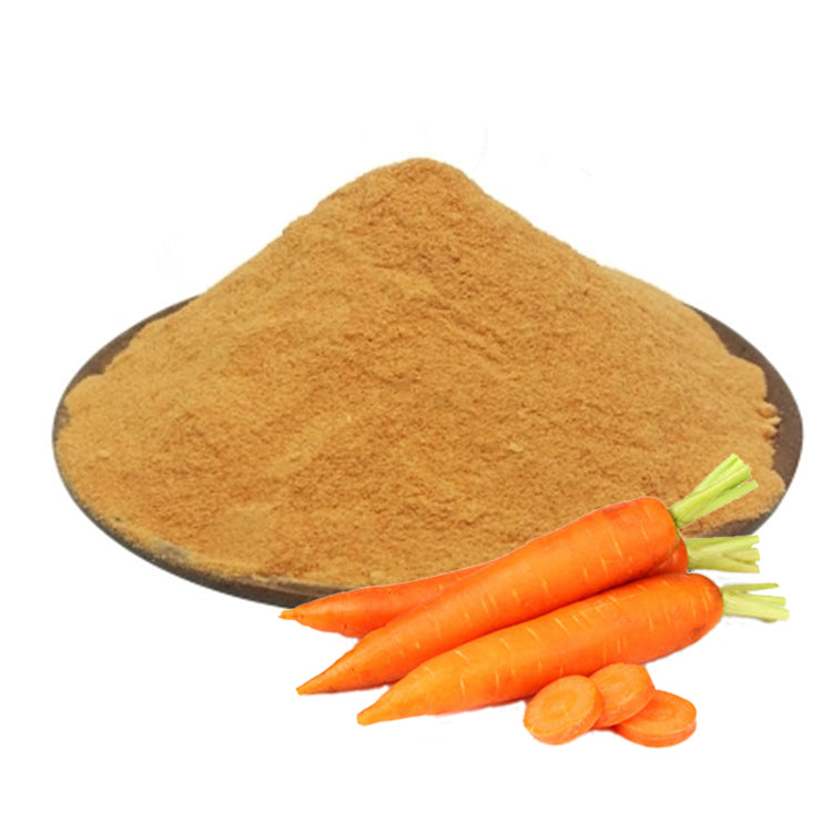 Organic natural food grade water soluble carrot powder carrot extract beta carotene powder