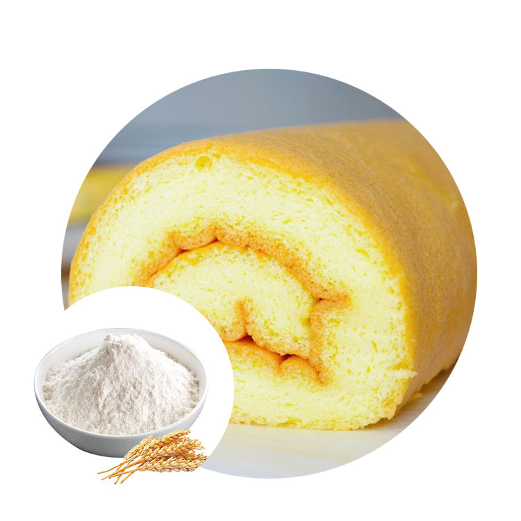 Wheat flour modified starch for rice-flour products udon noodle