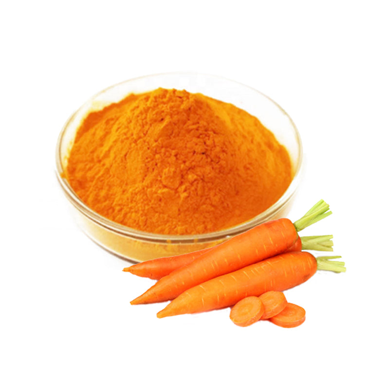 Organic natural food grade water soluble carrot powder carrot extract beta carotene powder