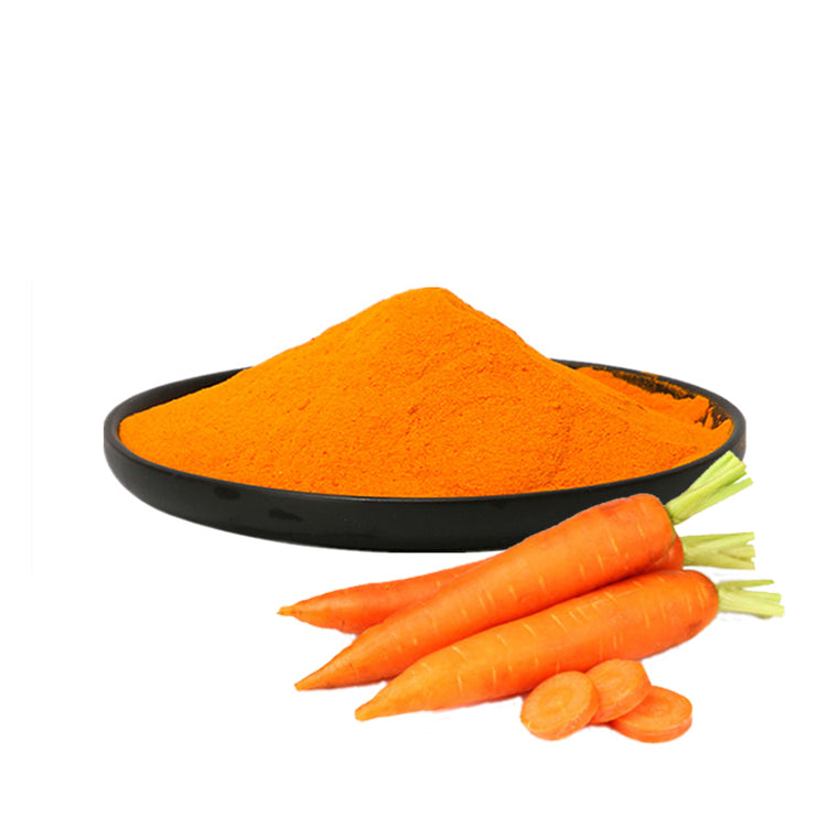 Organic natural food grade water soluble carrot powder carrot extract beta carotene powder